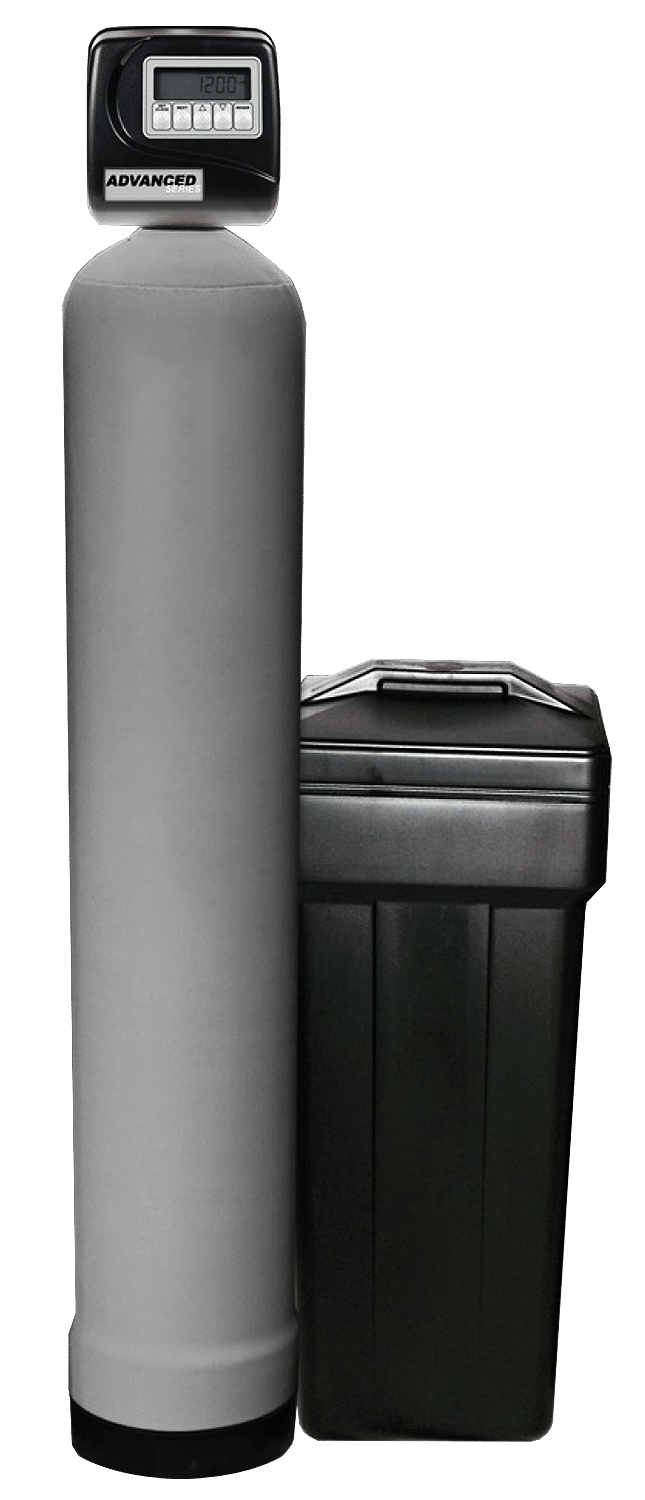 Water Softener System on clean background