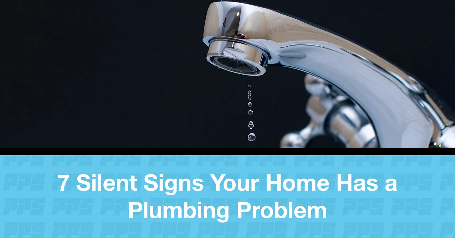 A plumbing problem coming from a dripping faucet.